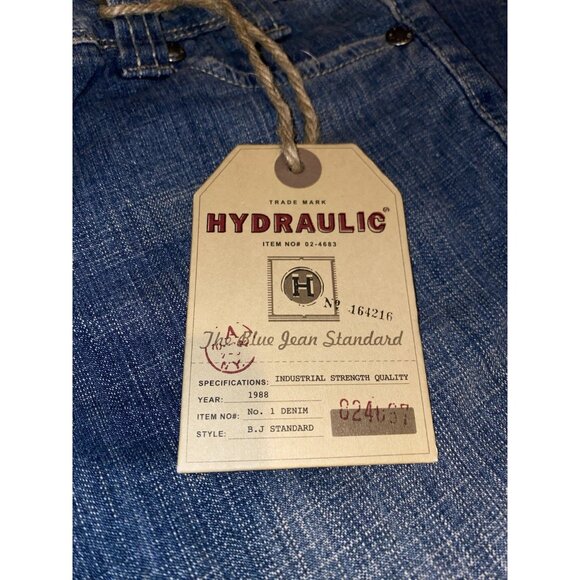 Women’s Hydraulic Bootcut Blue Jeans Size 9 - Picture 6 of 9